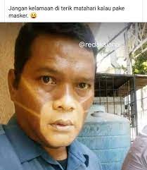 10 Meme Terlalu Lama Pakai Masker Tumbuh Kumis Sampai Jadi Mahar