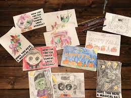 The patient case histories that dr. Momfessionals Cards For Hospitalized Kids Fall Halloween
