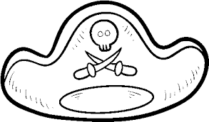 Free, printable coloring pages for adults that are not only fun but extremely relaxing. Download Hd Pirate Hat Coloring Page Pirate Hats For Colouring Transparent Png Image Nicepng Com