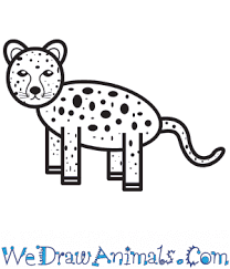 Draw this cute cheetah by following this drawing lesson.subscribe: How To Draw A Simple Cheetah For Kids
