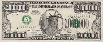2 Million Dollars One Million Dollar Bill One Million Dollars Dollar Money