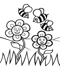7 free vector graphics of tulip coloring. Coloring Pages For Spring Coloring Home