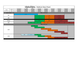 Troy Lee Design Helmet Size Chart 2019