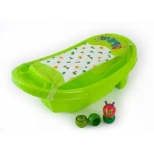 Toddlers discover fun in the mundane activity of bathing by making their tub a mini playground. The Very Hungry Caterpillar Deluxe Bath Tub Walmart Com Walmart Com