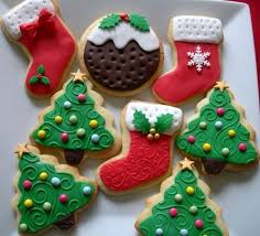 X Mas Cookies With Fondant Christmas Cookies Decorated Christmas Sugar Cookies Christmas Biscuits