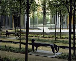 The Interior Courtyard At 50 Avenue Montaigne Paris France Michael Van Valkenburgh Associates Inc Banc Exterieur Design Urbain Banc Public