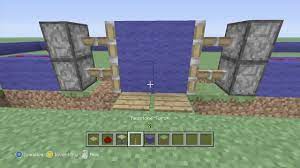 › how to build a piston. Minecraft Xbox 360 Edtion How To Build Sticky Piston Door Youtube