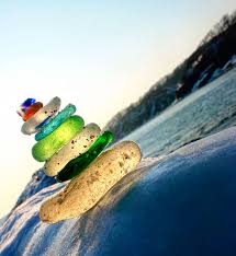 I am lucky to live on cape breton island in the atlantic ocean and i'm sea glass necklace sea glass jewelry stone jewelry rock jewelry stone necklace jewelry crafts jewelry art handmade jewelry jewelry design. Russians Throw Away Empty Vodka And Beer Bottles Ocean Turns Them Into Colorful Glass Pebbles Bored Panda