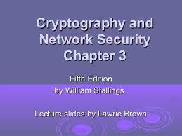 The sender applies a key to encrypt a message while the receiver applies the same key to decrypt the message. Cryptography And Network Security William Stallings Lawrie Brown