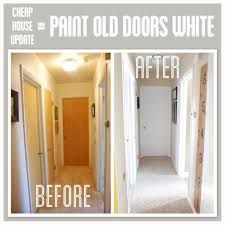 Giani wood look paint kit for front & interior doors (royal mahogany). Hallway Transformation With Painted Trim And Doors