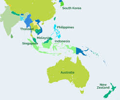 The map shows the countries and main regions of southeast asia with surrounding bodies of water, international borders, major volcanoes, major islands, main cities, and capitals. Singapore Google Search