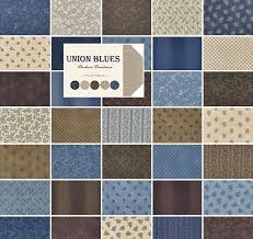 The Absolutely Beautiful New Fabric Collection Union Blues Designed By Barbara Brackman For Moda Fabrics United Notions Just A With Images Precut Fabric Fabric Blue Design