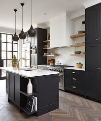 Design kitchen room design home room design home decor kitchen kitchen living kitchen furniture interior design living room kitchen ideas kitchen ceiling design. 22 Beautiful Black Kitchens That Are Trending Hot The Cottage Market Interior Design Kitchen Kitchen Design Kitchen Trends