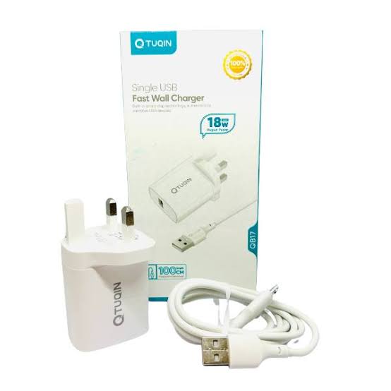 Q TUQIN FAST WALL CHARGER - 18W USB- TO MICRO -QB17 