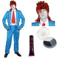 My husband rocked the look years ago in one of my threadbanger videos, and this new tutorial on nasty gal is making it look like a great option for the ladies. Adults David Bowie Zombie Costume Halloween Pop Star Ziggy Stardust Fancy Dress Ebay