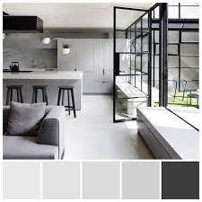 Achromatic Interior Colour Scheme High Key Major Chord Tonal Values Convey House Color Schemes Interior Color Palette Interior Design Interior Color Schemes