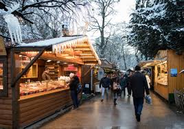 Holy trinity column on the hauptplatz. Christmas Markets In Linz Upper Austria When Where To Find Them