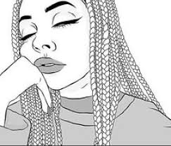 Epingle Par Kherroubi Sur Filles Swag Dessin Dessin De Personne Dessin De Fille Art Black Love