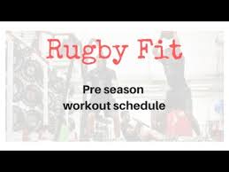 rugby fitness your pre season workout