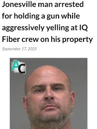 Leah Melisa Gibson, 49, was arrested yesterday after allegedly chasing a  neighbor into her apartment and hitting her with a vacuum cleaner as she  ran. Link in bio