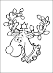 It is big enough so that preschool kids can color it with a crayon. Altogether Christmas Free Printable Christmas Coloring Pages