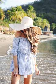 Pin By Samantha Traynor On My Style Floppy Hat Outfit Summer Outfits With Hats White Summer Outfits