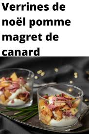 Yaourt grec poivron feta pignon. Verrines De Noel Pomme Magret De Canard Verrine Noel Recettes De Cuisine Recette De Verrine Facile