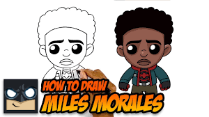 It follows an experienced peter parker facing all new threats in a vast and expansive new york city. How To Draw Miles Morales Spiderman Into The Spider Verse Youtube