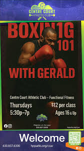 🥊 New at Centre Court Athletic Club – Boxing 101 with Gerald! 🥊, Build  strength, confidence, and discipline while learning the art of boxing. From  footwork to fundamentals, this class will push you to ...