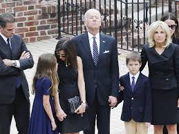 Joe biden, right, and his son beau had a strong relationship until beau's death in 2015. Joe Biden Leads Public Mourning For Son Beau Biden People Com
