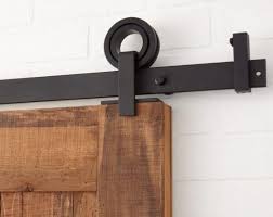 Ultra Modern Rolling Barn Door Hardware Kit With 6 Track Barn Door Barn Door Hardware Modern Sliding Door Hardware
