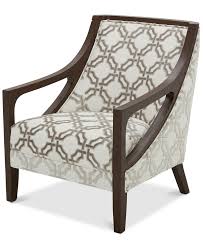 Furniture Yazlan 28 Fabric Accent Chair Accent Chairs Pattern Accent Chair