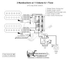 The volume and tone controls are variable resistors, also known as potentiometers (or pots. Zt 9871 Wiring Diagram 2 Humbuckers 5way Lever Switch 1 Volume 1 Tone 02 Schematic Wiring