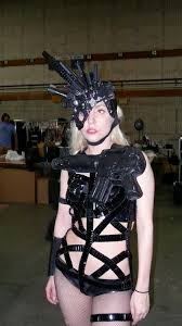 *one outfit looked like she was wearing a lampshade made of shag carpeting and a matching top. Lady Gaga Lady Gaga Monster Ball Tour 1 0