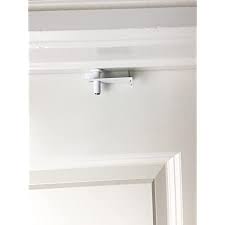 Alternatively, you can simply close the door with a washcloth in the jamb, and your child will not be able to open it. Amazon Com 2 Pack Glidelok Child Safety Door Top Lock Made Of Durable Metal Not Plastic Like Other Models For Babyproofing Childproofing Interior Exterior Doors Adults Can Open Door
