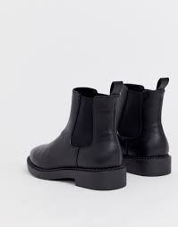 Albie ecru leather chunky chelsea boots. Asos Design Auto Chunky Chelsea Boots In Black Asos