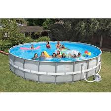 Intex 26 X 52 Ultra Frame Above Ground Swimming Pool Walmart Com Above Ground Swimming Pools Swimming Pools Pool