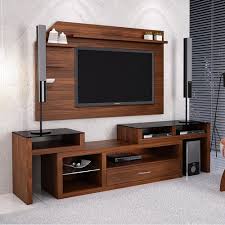 painel de tv 42 e rack de sala extensivel com tampo de vidro mdf laminado madeira taeda imbuia casatema rack para sala design de moveis moveis tv
