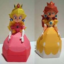 Tektonten Papercraft Free Papercraft Paper Models And Paper Toys Papercraft Nintendo Princesses Nintendo Princess Paper Crafts Nintendo Crafts