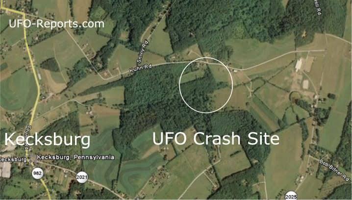 Mga resulta ng larawan para sa Kecksburg Incident , crash site of UFO craft"