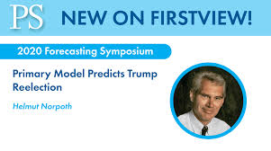 2020 Presidential Election Forecasting Primary Model Predicts Trump Re Election