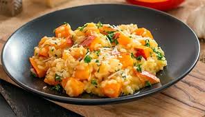 Risotto Cremeux Au Potiron Recette Potiron Recette Risotto Recette Facile