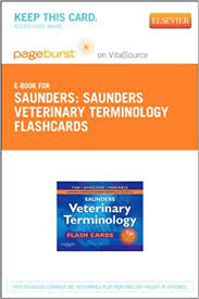 Saunders Veterinary Terminology Flash Cards Elsevier Ebook On Vitalsource Retail Access Card 9780323288040 Medicine Health Science Books Amazon Com