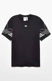 Black And Red Adidas T Shirt Adidas Red Big Adi T Shirt Pacsun Shirts Adidas Shirt Red Adidas