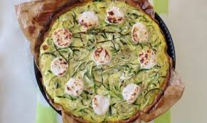 Quiche A La Courgette Et Au Chevre Diet Delices Recettes Dietetiques Quiche Courgette Recettes De Cuisine Recette Bacon