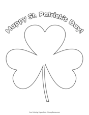 Download and print these super cute st patrick's day coloring pages. St Patrick S Day Coloring Pages Free Printable Pdf From Primarygames