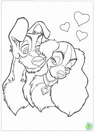 Lady and the tramp coloring for kids. Lady And The Tramp 2 Coloring Pages Coloring Home