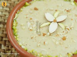 Phirni also called as firni is a classic indian sweet pudding that is a must in north india on festive occasions or special celebrations like diwali as well as. Instant Badam Firni Rice Pudding Food Fusion