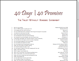 40 Promises To Trust God For Trust God Read Bible Words