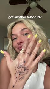Discover the Beauty of Hand Tattoos with Olivia Attwood